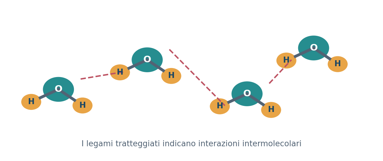 Molecole d’acqua, polarità e legami a idrogeno