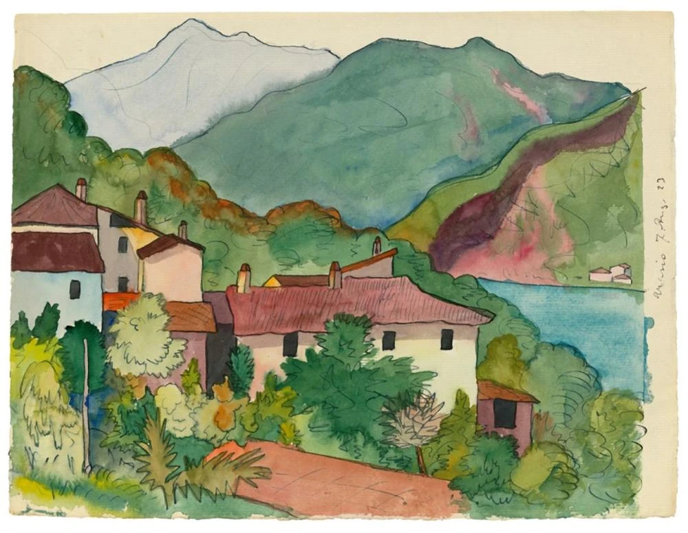 Hermann Hesse, Arosio, 1923
