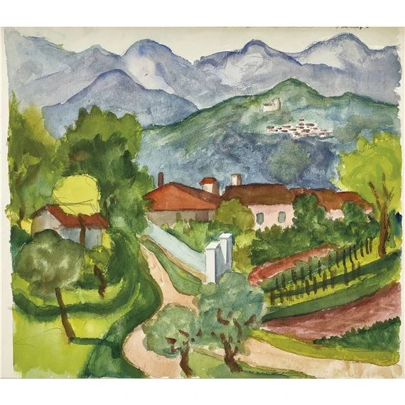 Hermann Hesse, paesaggio del Ticino